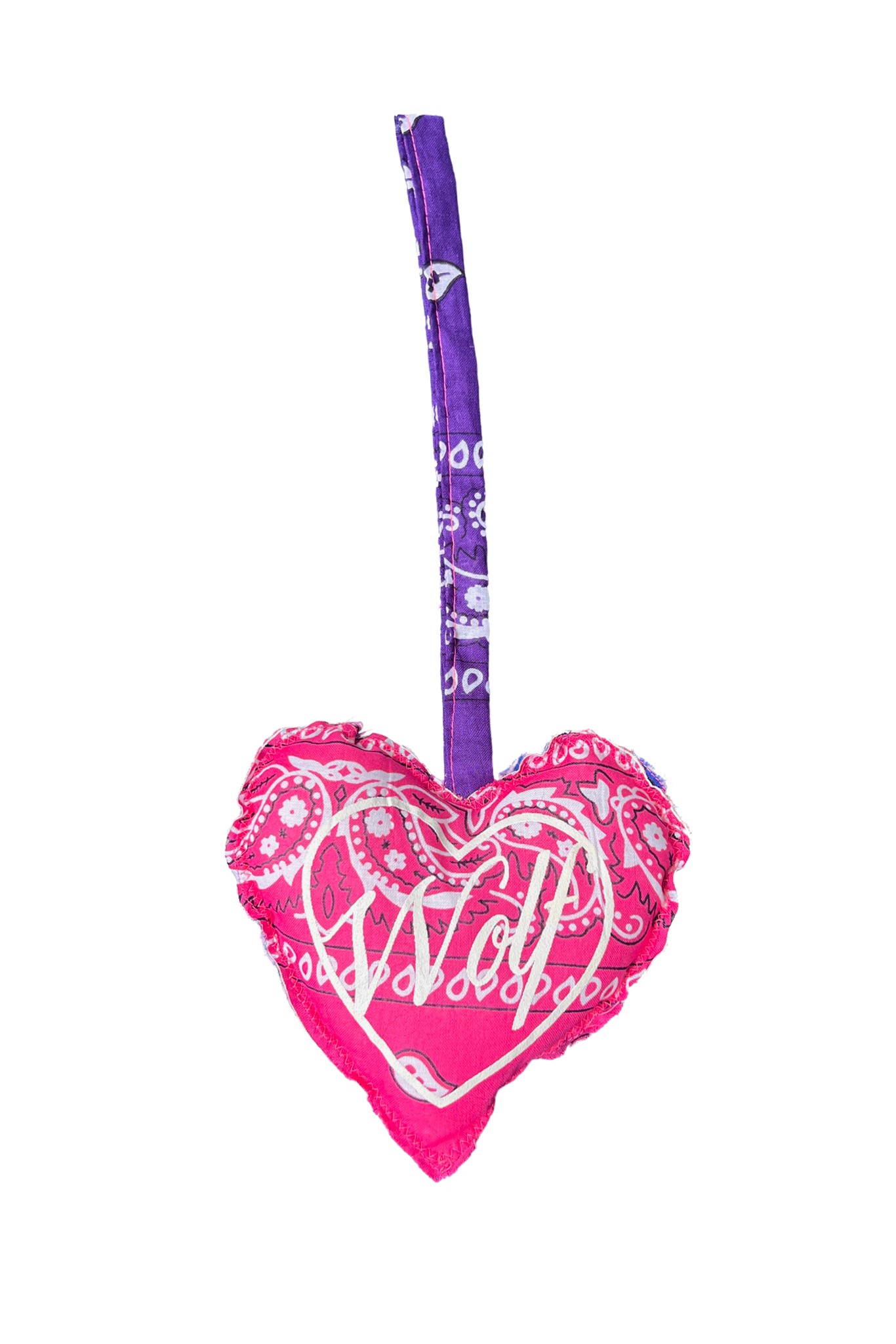 Bandana LOVE keycharm blue