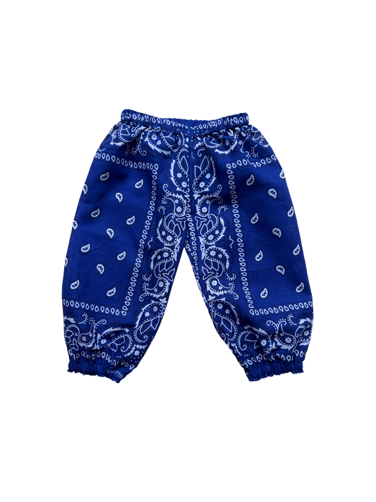Bobi Bandana Pants Blue