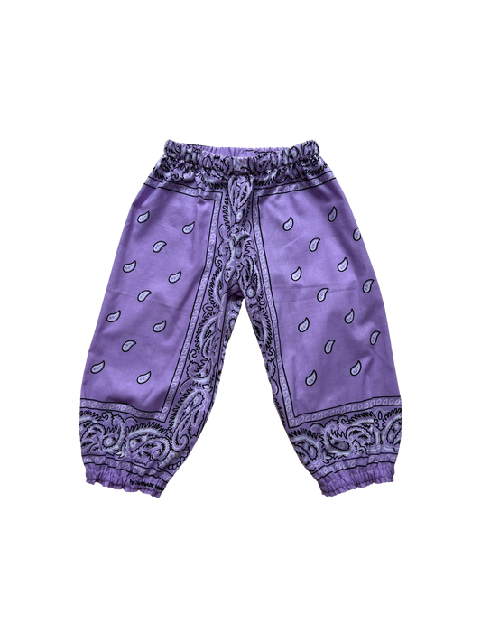 Bobi Bandana Pants Lila
