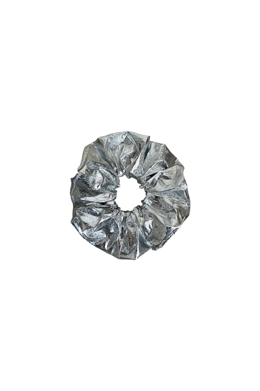 Metallic scrunchie