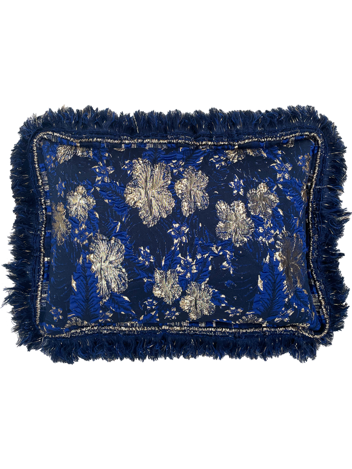 Cushion Blue Flower L