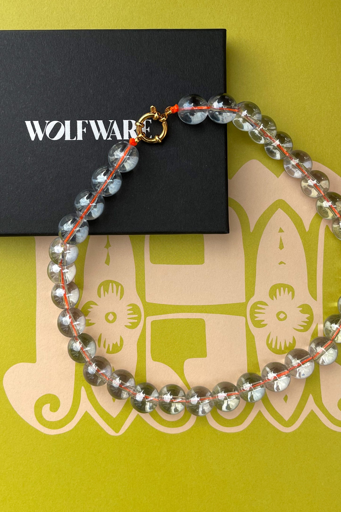 WW Crystal Orange Necklace
