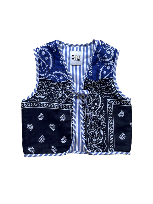 Bibi Bandana Gilet Blue