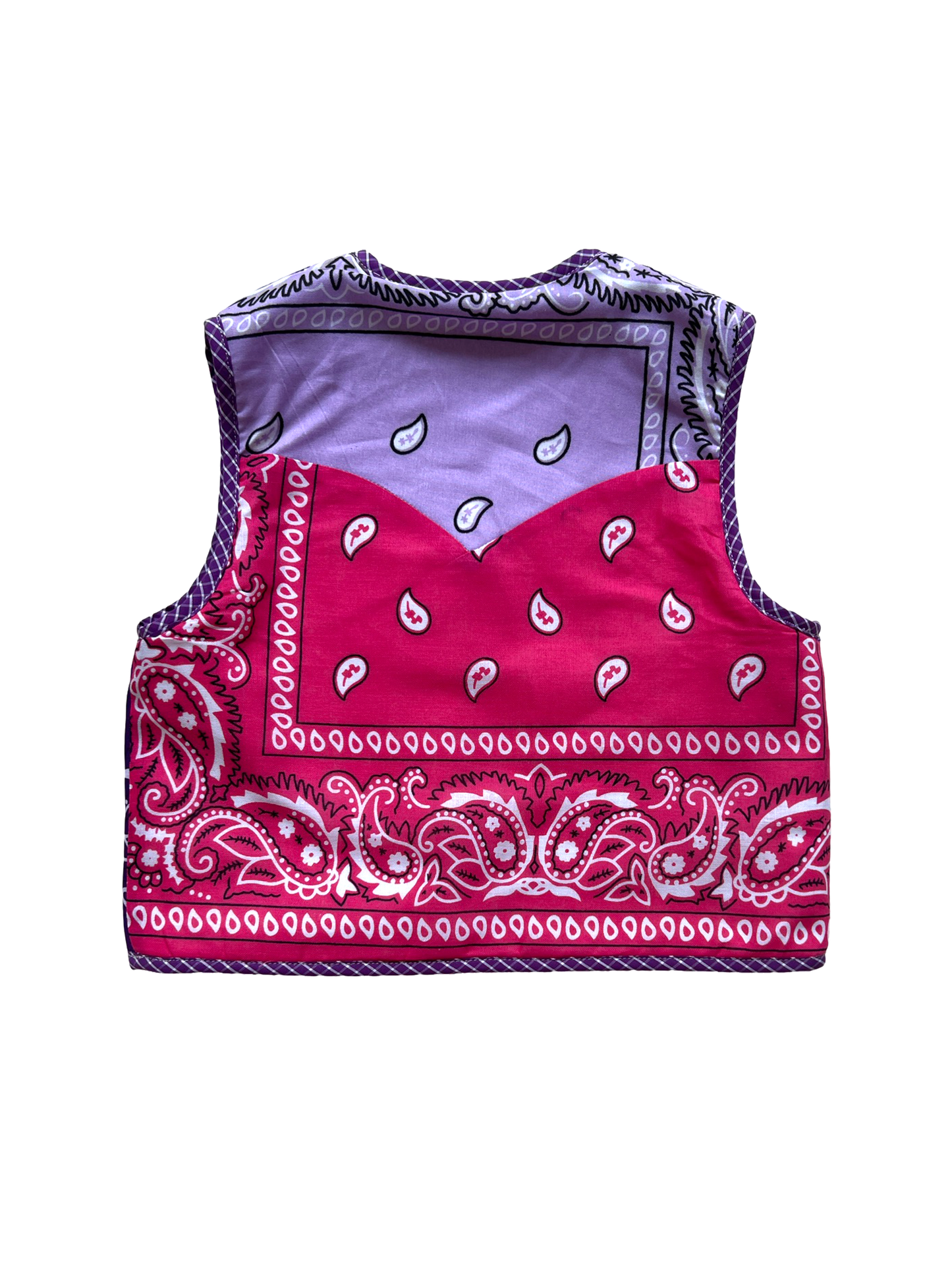 Bibi Bandana Gilet Purple