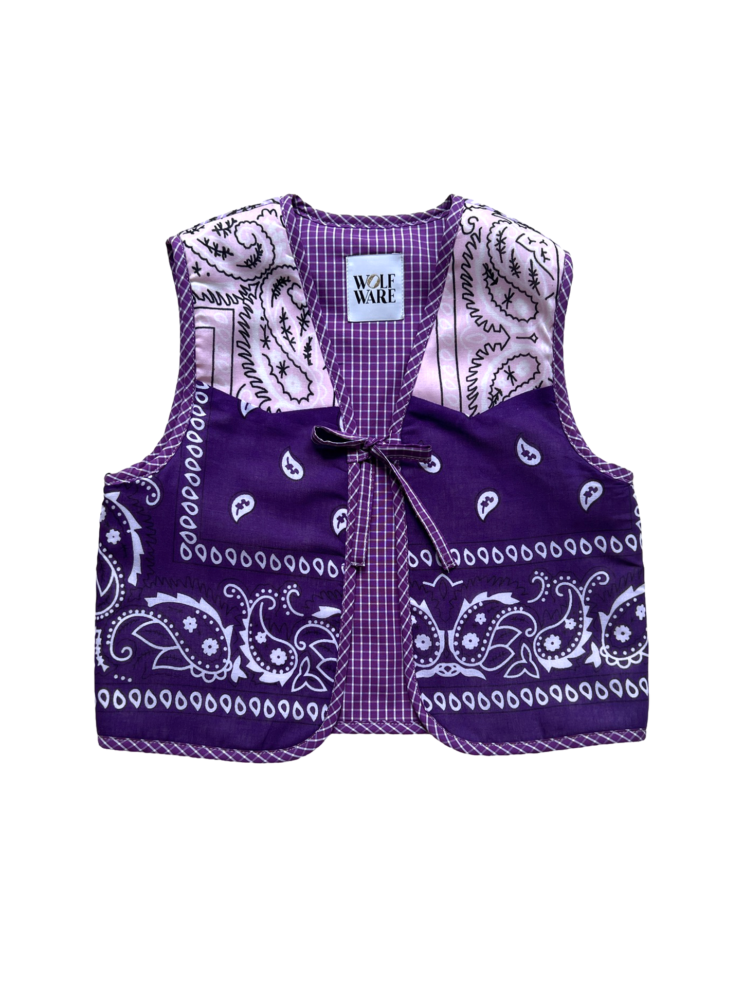 Bibi Bandana Gilet Purple