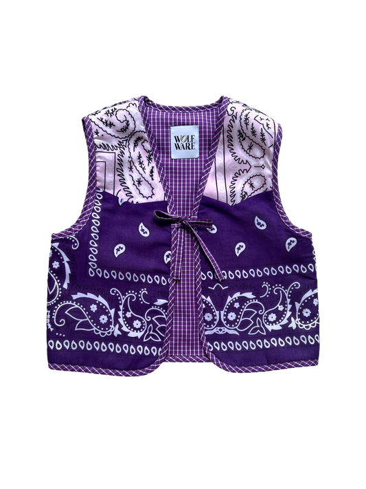 Bibi Bandana Gilet Purple