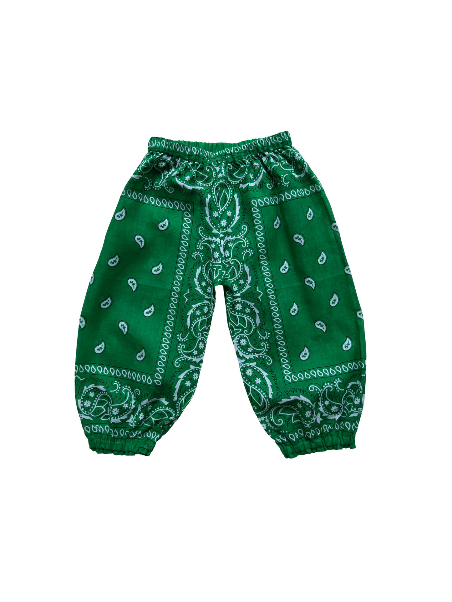 Bobi Bandana Pants Green