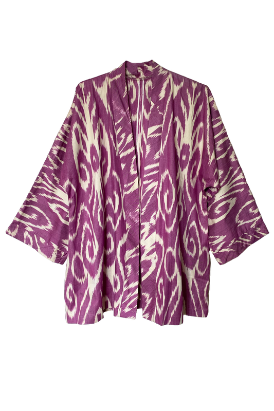 Ikat Jacket Pink