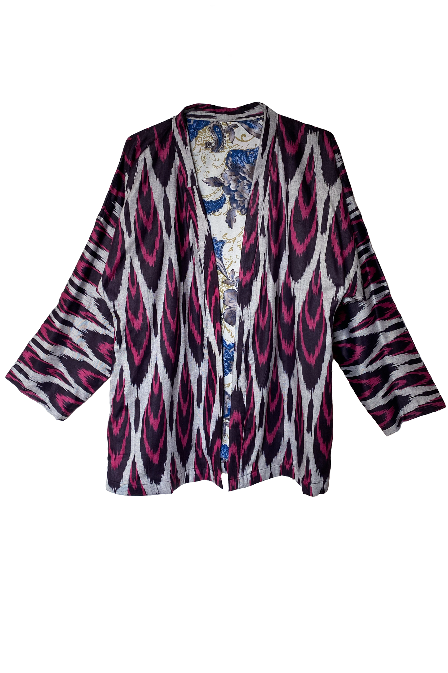 Ikat Jacket Purple