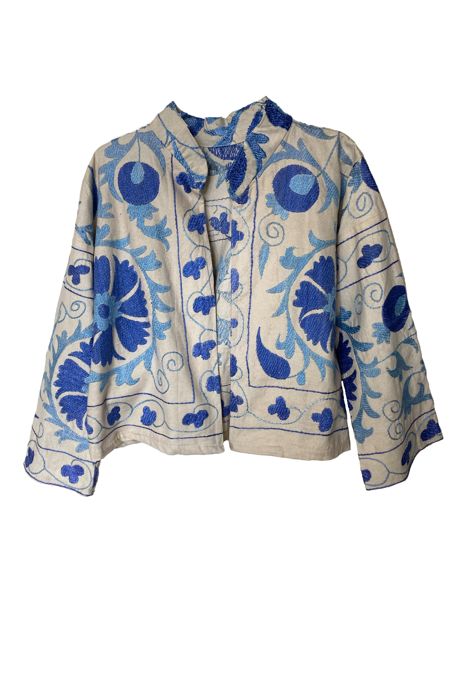 Ottoman Jacket Blue