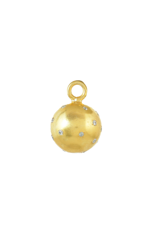 Zirconia Ball Charm