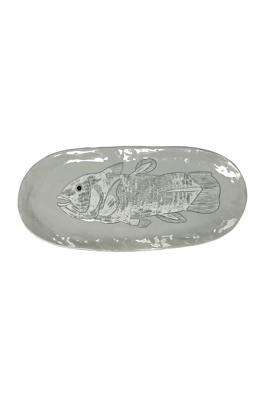 Gemma Orkin Ceramic Serving Platter Fish