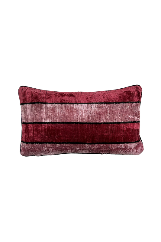 Cushion Pink Stripes Small