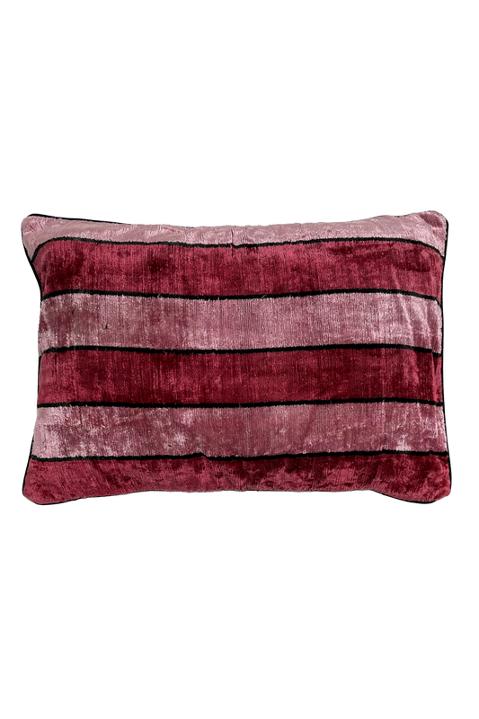 Cushion Pink Stripes Large