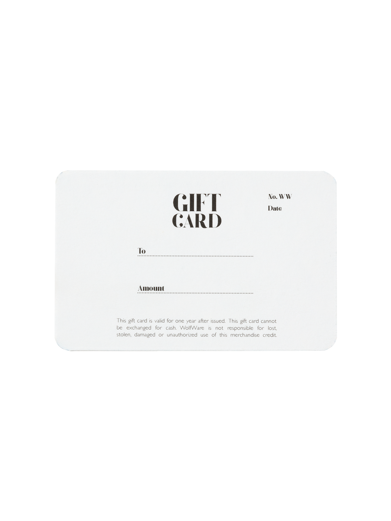 WolfWare Gift Card