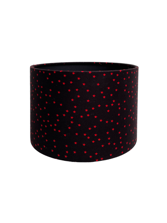 Lampshade Red Stars S