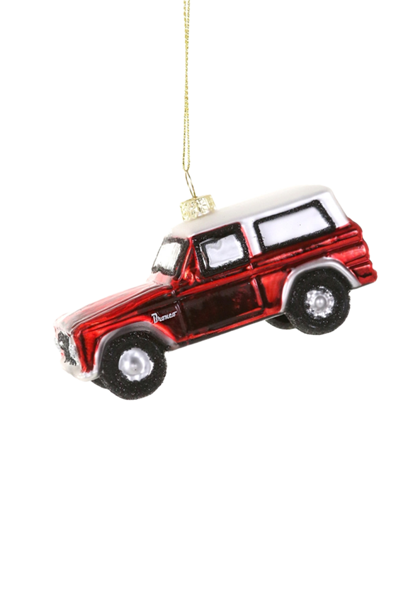 Tree Ornament Bronco Truck